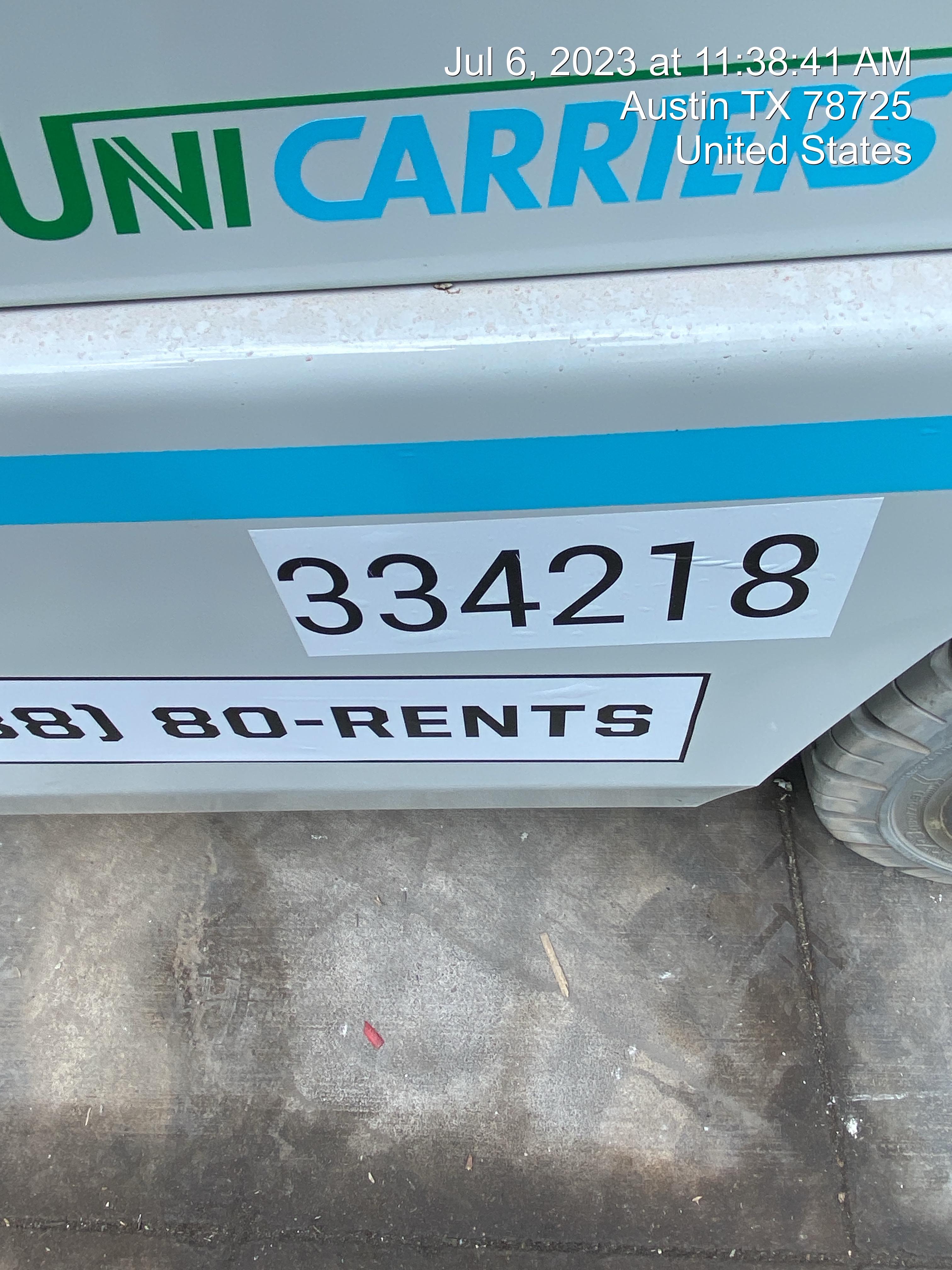 2023 UNICARRIER MAP1F2A25DV