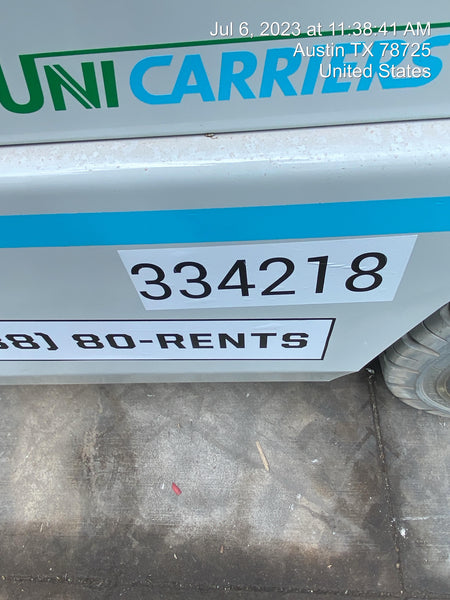 2023 UNICARRIER MAP1F2A25DV