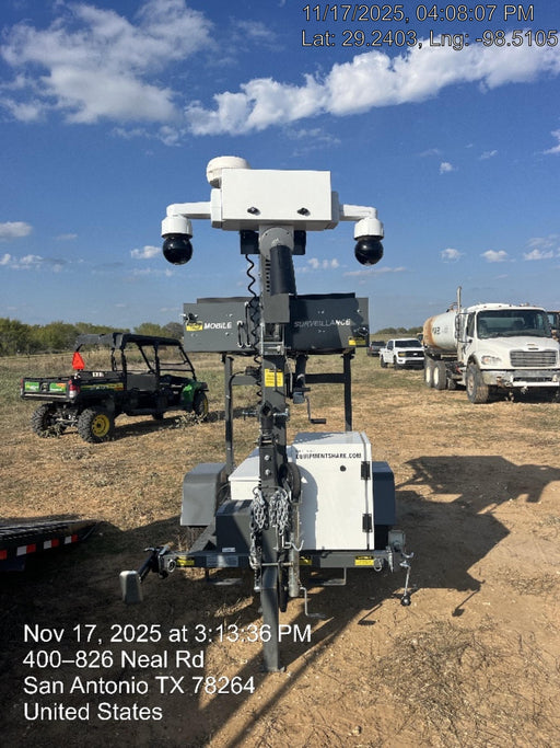 2025 NATIONAL SIGNAL Sunray Solar-Powered Mobile Integrator Tower