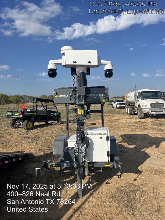 2025 NATIONAL SIGNAL Sunray Solar-Powered Mobile Integrator Tower