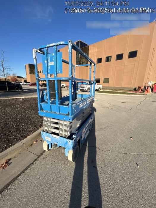 2020 Genie GS-1930 Solid Non Marking Tires, Beacon, Folding rails with half height swing gate