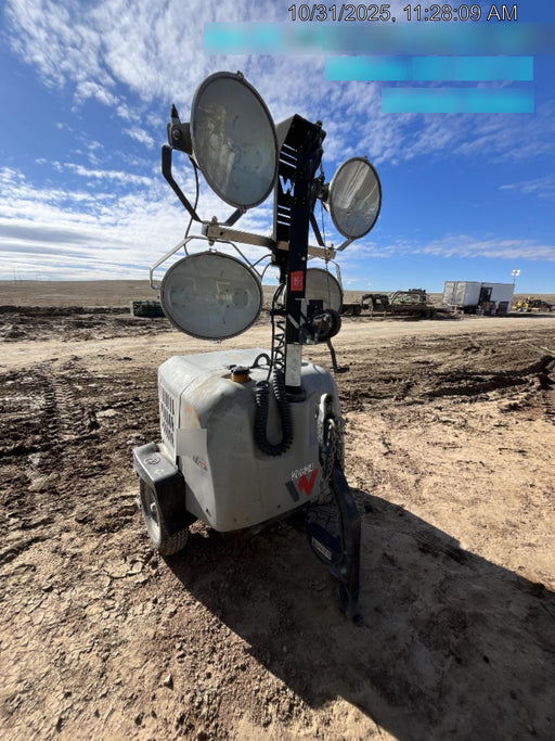 2018 Wacker Neuson LTV6L-MH Wacker Neuson LTV6L Mobile Light Tower w/Fuel Level Sensor Installed