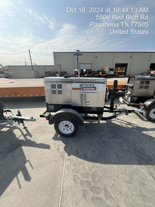 2024 Lincoln Electric LE400 Kubota V1505, Trlr, Cable Rack, Light Kit, ES Decals, T3