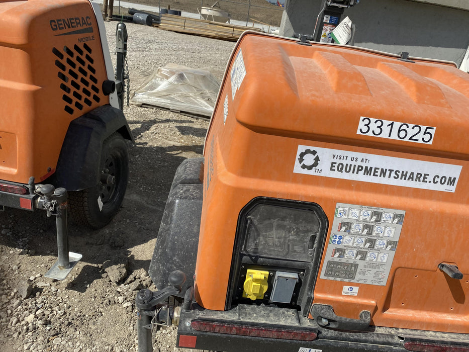 2023 Generac MLT2 Diesel, Flex Switch 120V Input, Powerzone Controller, (4) 320W LED Lights, 4kW Generator, 39.9 Gal Fuel Tank, 2" Ball, T3