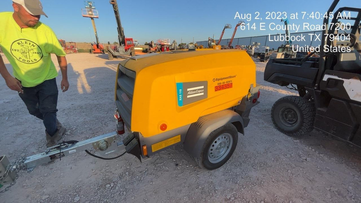 2023 ATLAS COPCO XAS 110
