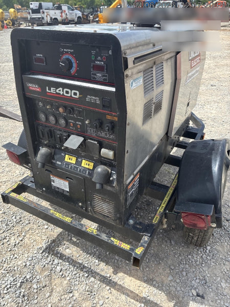 2024 Lincoln Electric LE400 Kubota V1505, Trlr, Cable Rack, Light Kit, ES Decals, T3