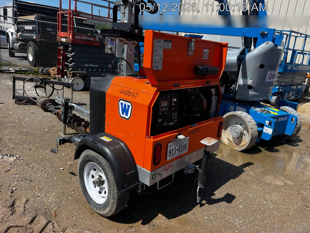 2024 Wanco WLTT-4MM4K Diesel, Deep Sea Controller, Shore Power Plug, Auto Start, (4) 350W LED Floodlights, 4kW Generator, 60 Gal Fuel Tank, 2" Ball, T3
