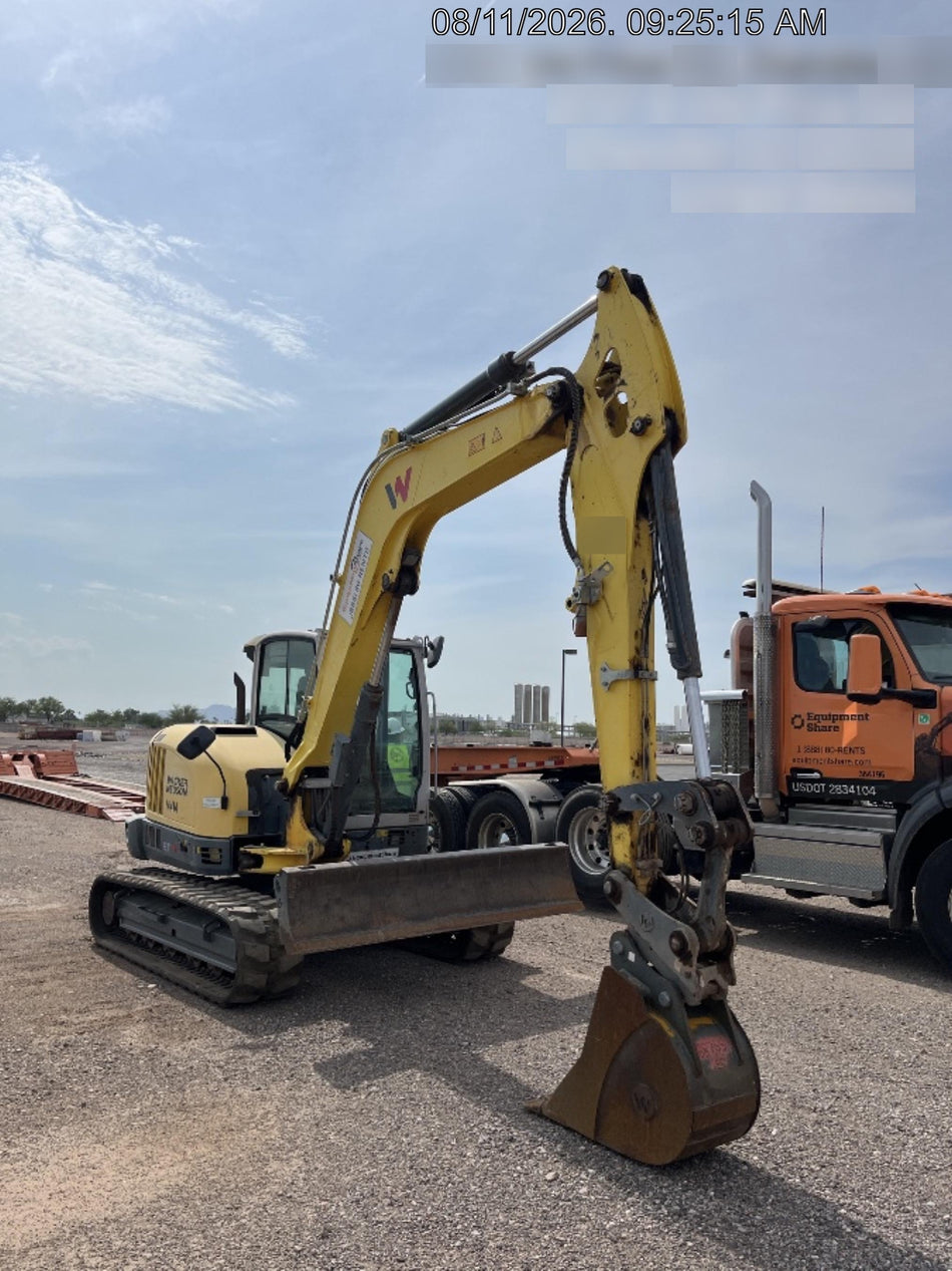 Wacker Neuson ET90 ET90 18K Excavator, Track, Cab, Bucket