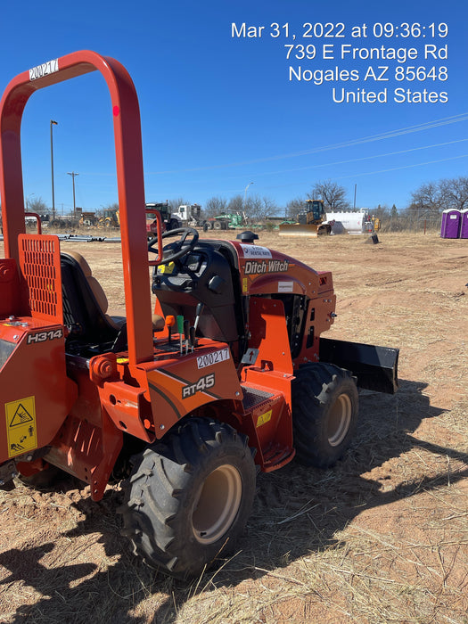 2022 DITCH WITCH RT45A