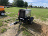2019 Lincoln Electric Vantage 322 Welder Ready-Pak 3, Two wheel trailer, Fender and Light kit, Cable Rack