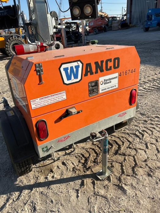 2024 Wanco WLTT-4MM4K Diesel, Deep Sea Controller, Shore Power Plug, Auto Start, (4) 350W LED Floodlights, 4kW Generator, 60 Gal Fuel Tank, 2" Ball, T3