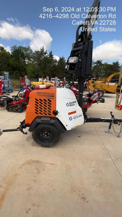 2023 Generac MLT2 Diesel, Flex Switch 120V Input, Powerzone Controller, (4) 320W LED Lights, 4kW Generator, 39.9 Gal Fuel Tank, 2" Ball, T3