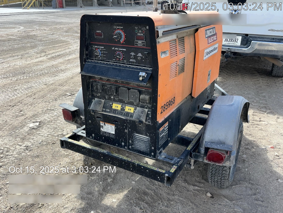 2022 Lincoln Electric LE400 Kubota V1505, Trlr, Cable Rack, Light Kit, ES Decals, T3