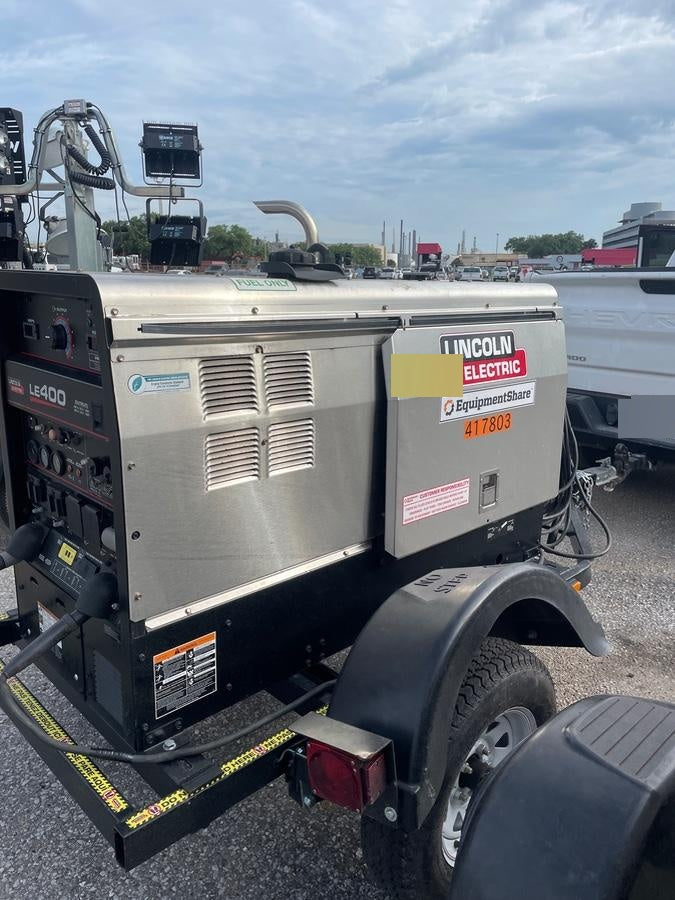 2024 Lincoln Electric LE400 Kubota V1505, Trlr, Cable Rack, Light Kit, ES Decals, T3