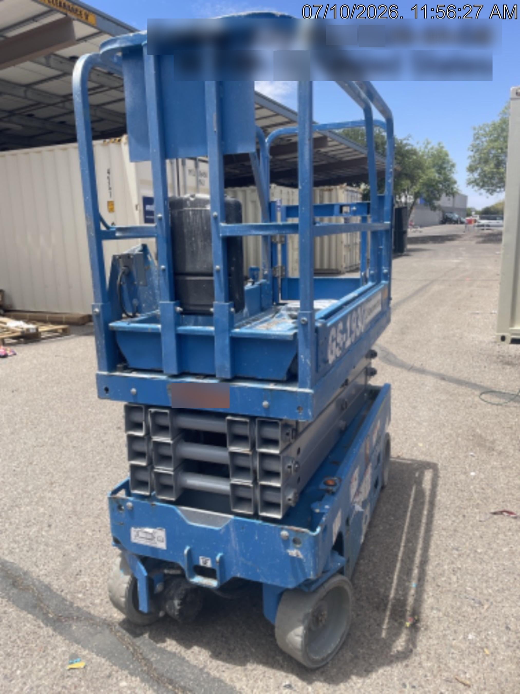 2019 Genie GS-1930 Half Height Swing Gate, 800W Inverter