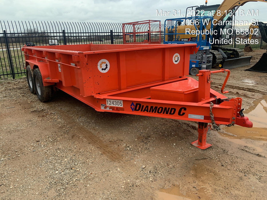 2020 DIAMOND C TRAILERS LPD-14