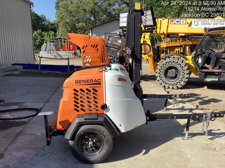 2024 Generac MLT6SKDS-STD4 ELEC WINCH Diesel, Electric Winch Mast, Powerzone Controller, (4) 320W LED Lights, 4kW Generator, 39.9 Gal Fuel Tank, 2" Ball, T3