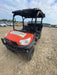 2022 Kubota RTV-X1140W-H Plastic Canopy, Windshield Acrylic Clear, LED Strobe Light, Wire Harness Kit, Back up Alarm
