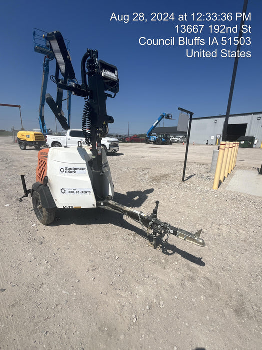 2023 Generac MLT2 Diesel, Flex Switch 120V Input, Powerzone Controller, (4) 320W LED Lights, 4kW Generator, 39.9 Gal Fuel Tank, 2" Ball, T3