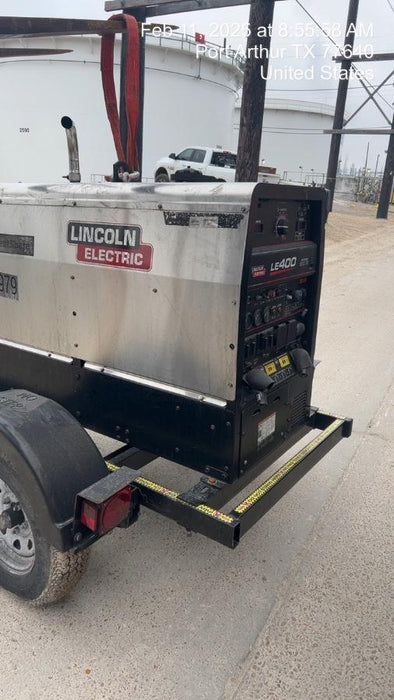 2024 Lincoln Electric LE400 Kubota V1505, Trlr, Cable Rack, Light Kit, ES Decals, T3