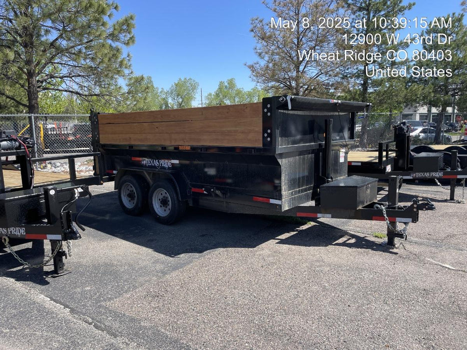 2025 TEXAS PRIDE TRAILERS DT714416KBP