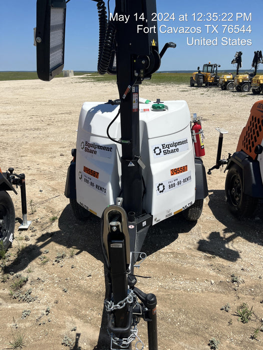 2024 Generac MLT2 Diesel, Flex Switch 120V Input, Powerzone Controller, 
(4) 320W LED Lights, 4kW Generator, 39.9 Gal Fuel Tank, 2" Ball, T3