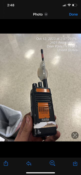 2021 MOTOROLA XPR3300E