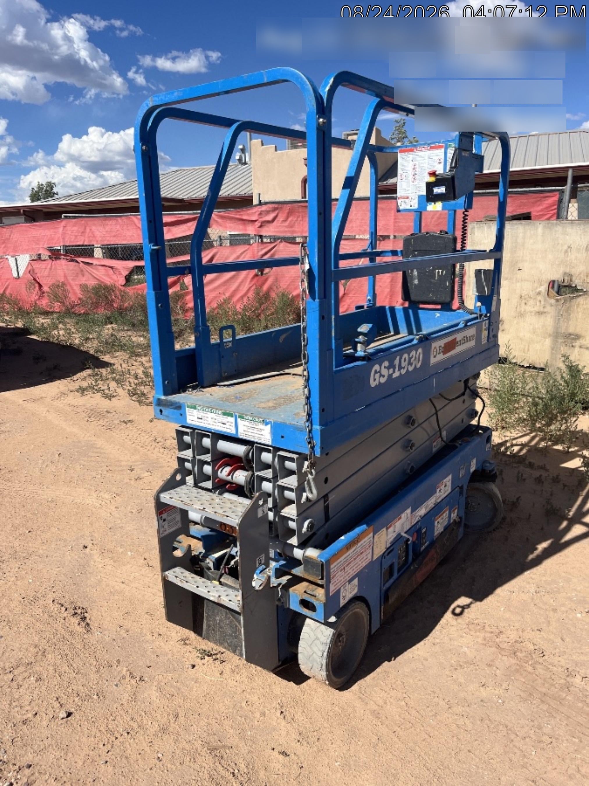2020 Genie GS-1930 Standard Machine