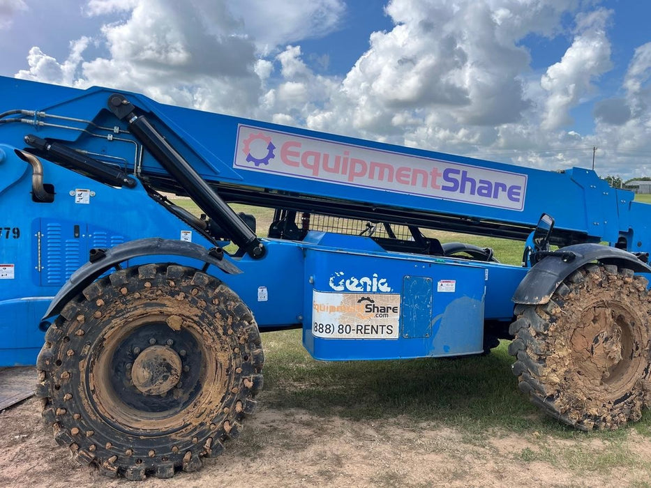 2017 Genie GTH-1056 Genie GTH1056, Solid Tires, 60" carriage, Open ROPS