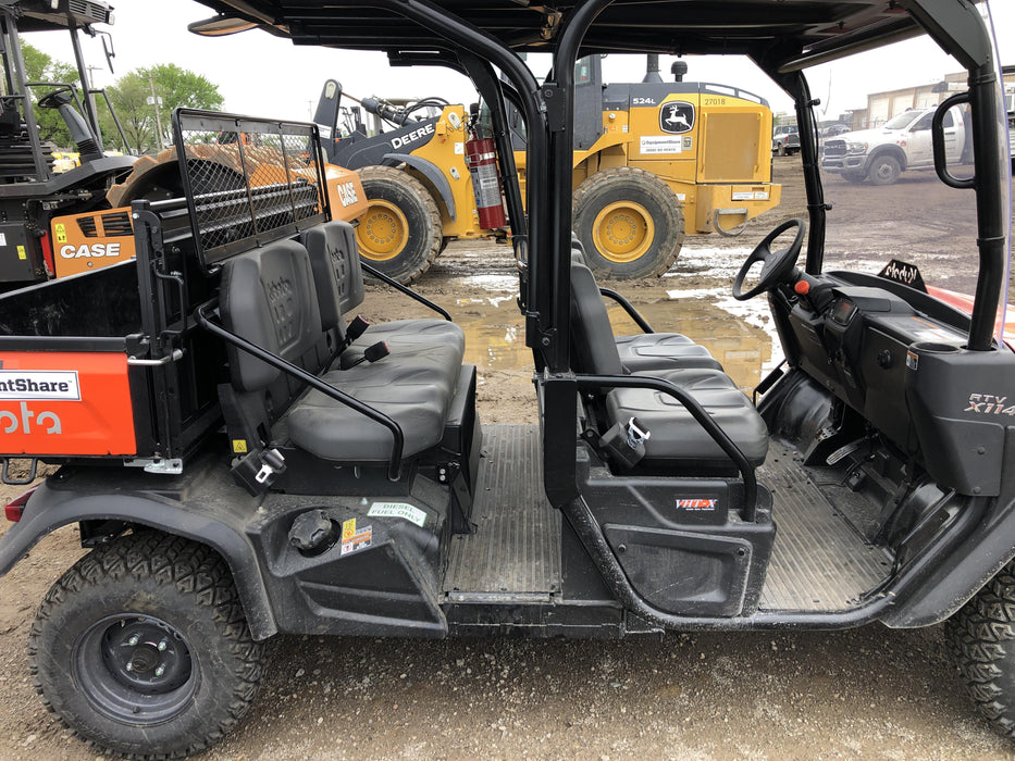2021 Kubota RTV-X1140W-H Plastic Canopy, Windshield Acrylic Clear, LED Strobe Light, Wire Harness Kit, Back up Alarm