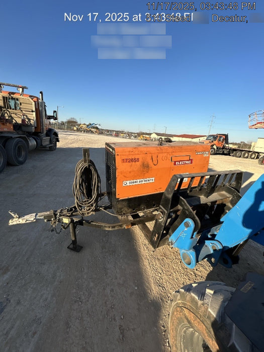 2021 Lincoln Electric Vantage 322 Vantage 322 Ready Pak 3 w/ Decals, ORANGE (includes trailer, cable rack, fender light kit) NO Telematics