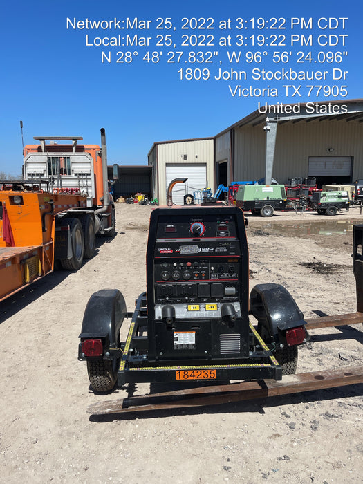 2021 Lincoln Electric Vantage 322 VANTAGE 322 READY-PAK 3