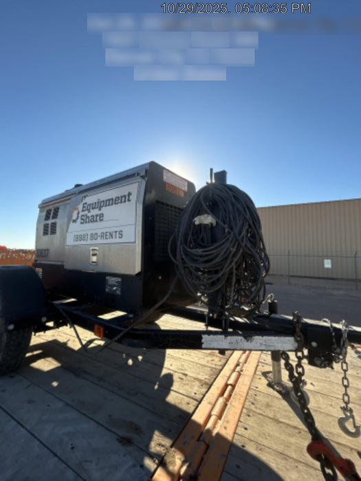 2019 Lincoln Electric Vantage 322 Welder Ready-Pak 3, Two wheel trailer, Fender and Light kit, Cable Rack