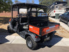 2022 Kubota RTV-X1140W-H Plastic Canopy, Windshield Acrylic Clear, LED Strobe Light, Wire Harness Kit, Back up Alarm