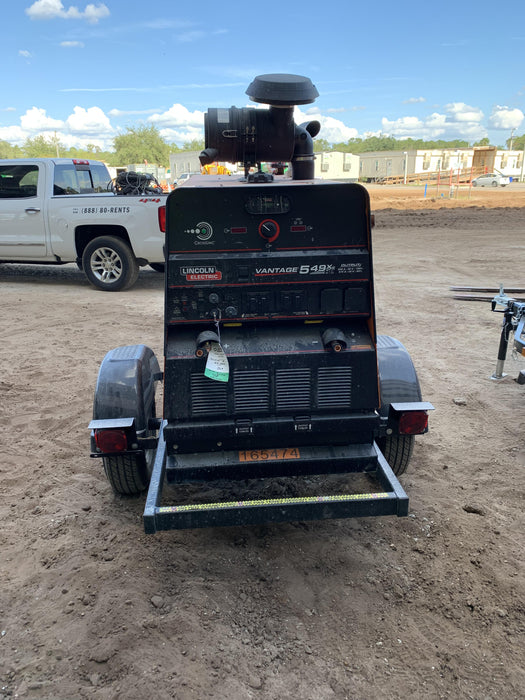 2021 Lincoln Electric Vantage 549X Ready Pak 3, ORANGE (includes trailer, cable rack, fender light kit)