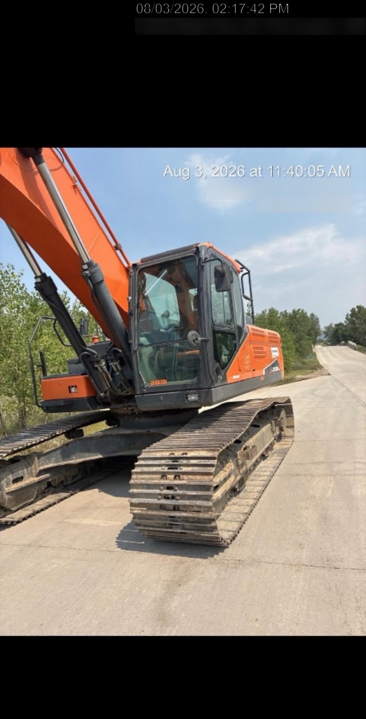 2019 DOOSAN DX350LC-5