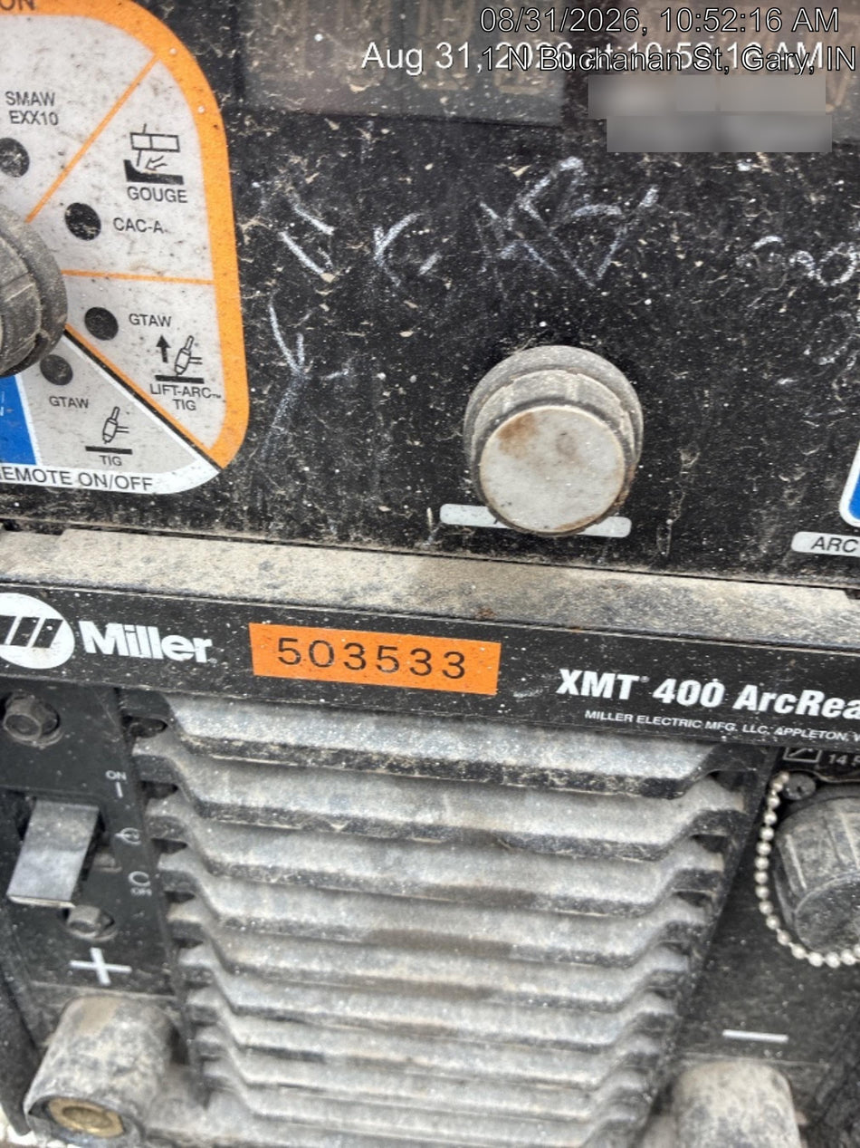 2025 MILLER ELECTRIC XMT 400