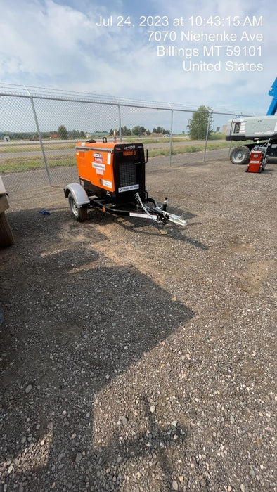 2022 Lincoln Electric LE400 Kubota V1505, Trlr, Cable Rack, Light Kit, ES Decals, T3