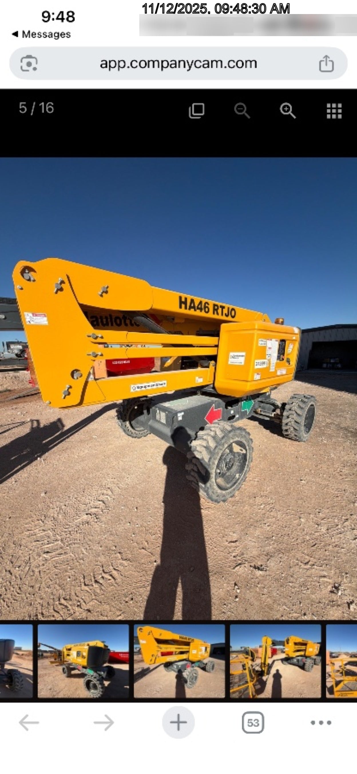 2023 HAULOTTE HA46RTJO