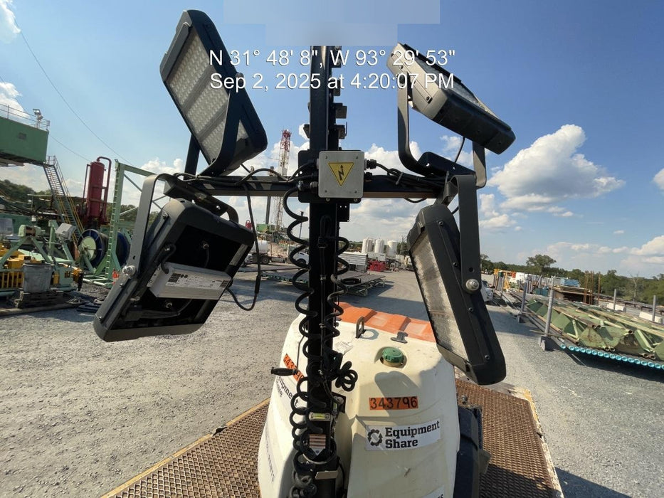 2023 Generac MLT2 Diesel, Flex Switch 120V Input, Powerzone Controller, (4) 320W LED Lights, 4kW Generator, 39.9 Gal Fuel Tank, 2" Ball, T3