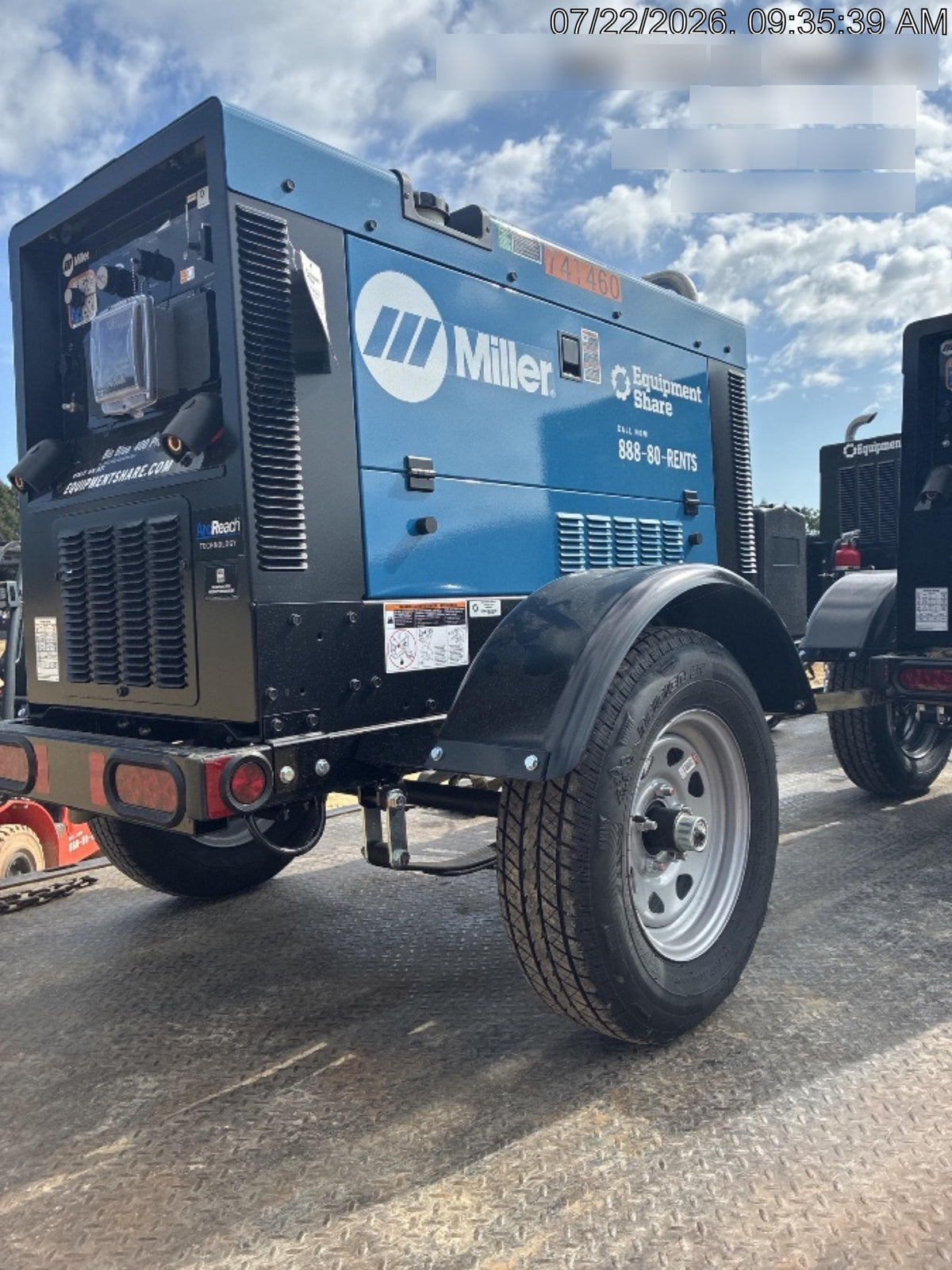 2026 MILLER ELECTRIC BIG BLUE 400