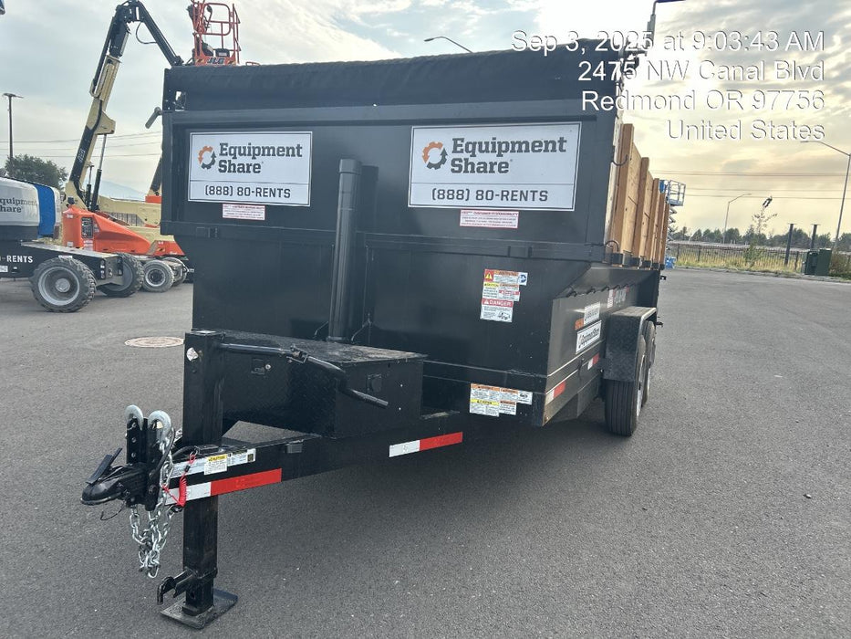 2025 TEXAS PRIDE TRAILERS DT714416KBP