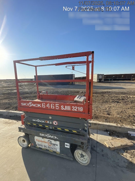 2017 Skyjack SJIII-3219 Skyjack SJ3219, Extended Warranty 5yr/5k hr