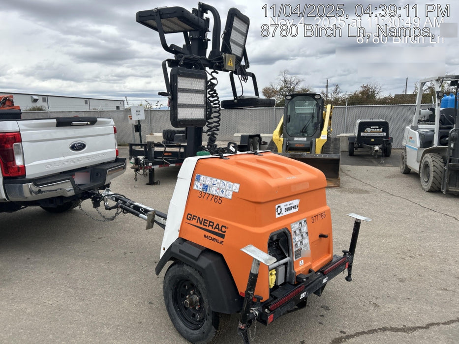 2023 Generac MLT2 Diesel, Flex Switch 120V Input, Powerzone Controller, 
(4) 320W LED Lights, 4kW Generator, 39.9 Gal Fuel Tank, 2" Ball, T3