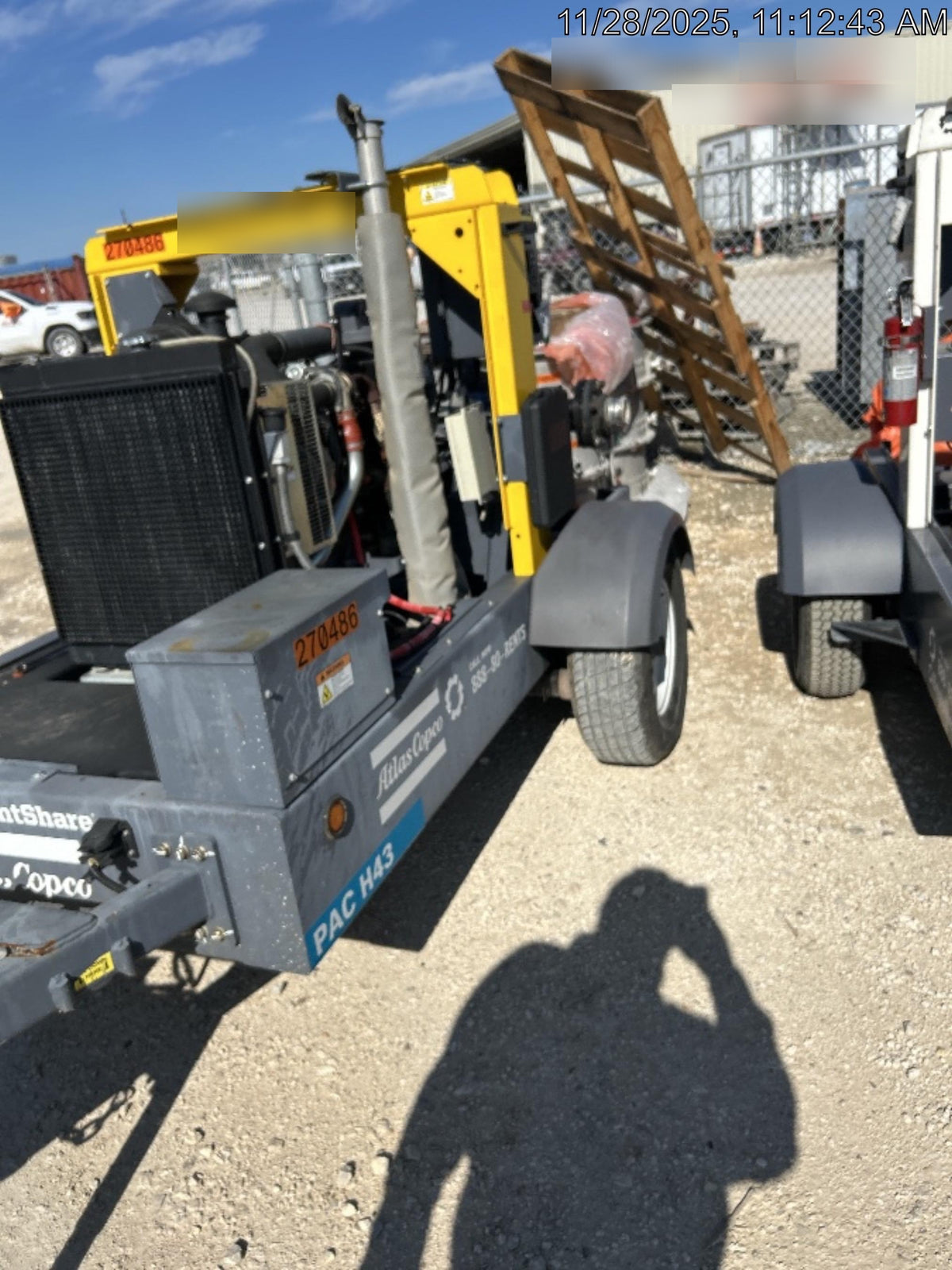 2022 ATLAS COPCO PAC H43 KD