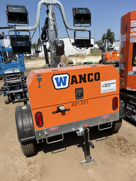 2024 Wanco WLTT-4MM4K Diesel, Deep Sea Controller, Shore Power Plug, Auto Start, (4) 350W LED Floodlights, 4kW Generator, 60 Gal Fuel Tank, 2" Ball, T3