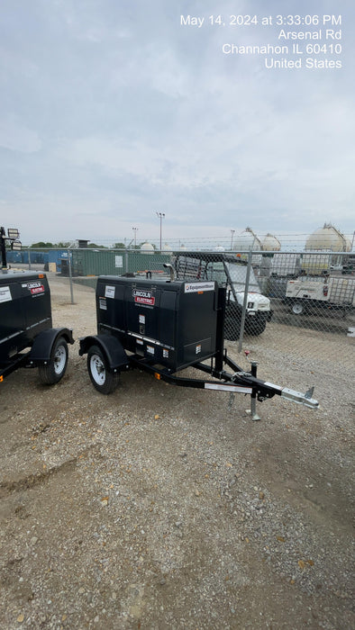 2024 Lincoln Electric Dual Maverick 200/200X Ready Pak 3, Includes Trailer, Cable Rack, Fender Light Kit K4382-1-RP3