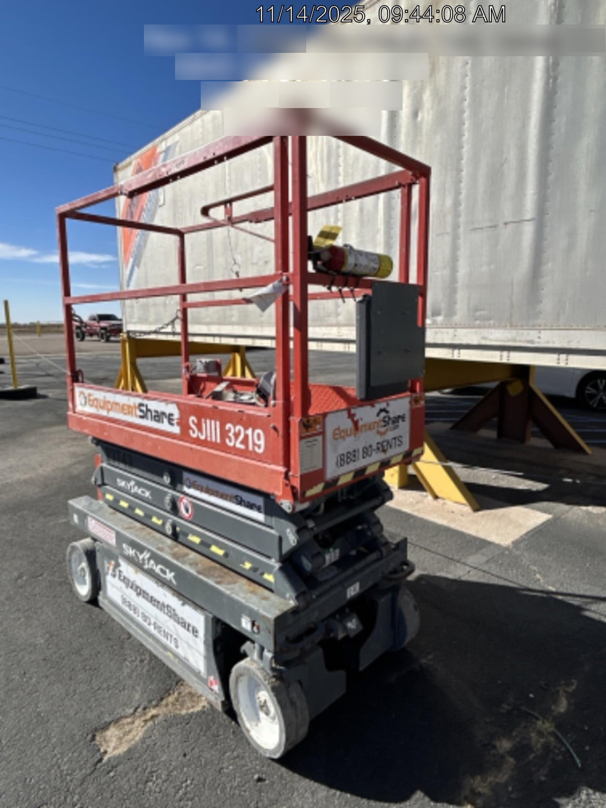 2019 Skyjack SJIII-3219 Skyjack SJIII3219 Standard w/Trojan Batteries