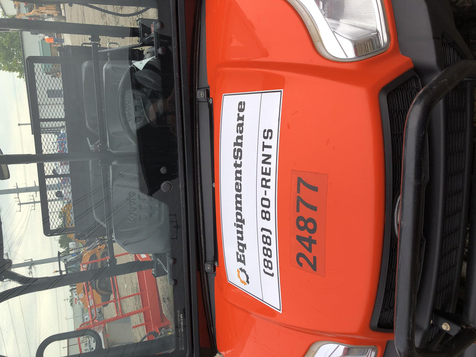Kubota RTV-X1140W-H Kubota RTVX1140WH 4wd Utility Cart, LED Strobe, Windshield Tempered Glass, Pastic Canopy, Wire Harness Kit, Backup Alarm