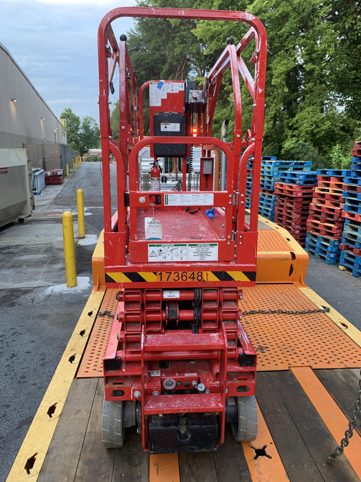 2021 Lgmg AS1932E Electric Drive, Solid Non Marking Tires, Dual Beacons